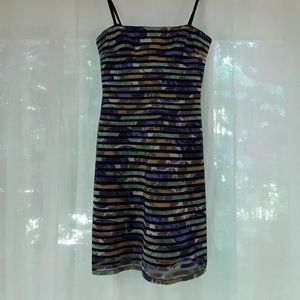 BCBG Woven Strapless Mini Dress
